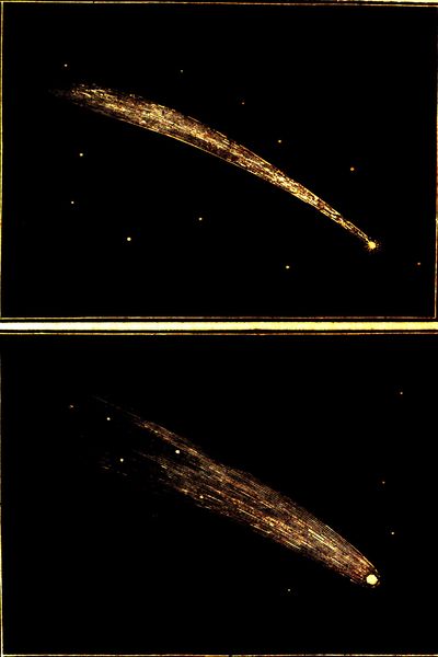 Figures 67, 68.
COMETS OF 1680 AND 1811.