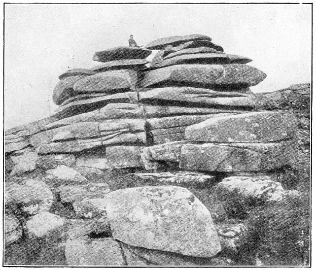 By Rough Tor’s granite-piled height the bright little Lantern went.