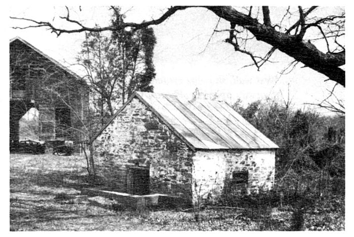 Springhouse and barn