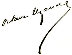 signature d'Octave Uzanne