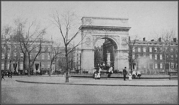 Washington Square and its lovely Arch—New York