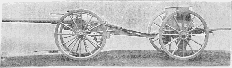 Types of Arms.—12-lb. Field Gun of the Elswick (Northumberland Service) Battery.