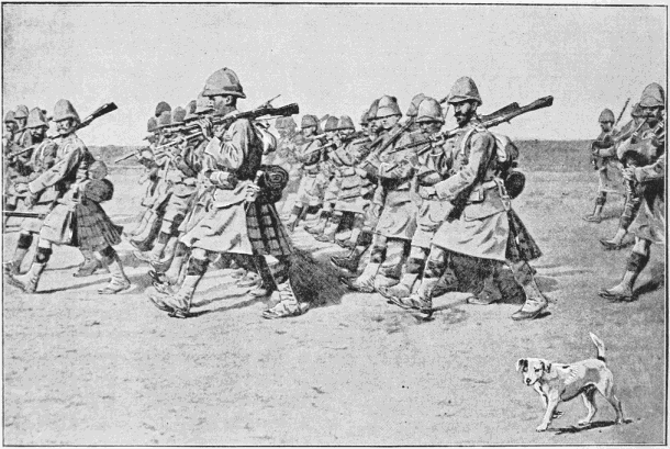 Highland Brigade at the End of a Long Forced March.