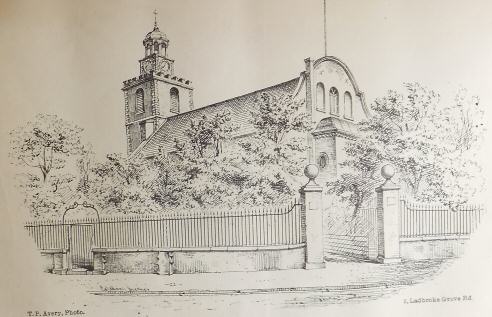 The Old Church, High Street, Kensington.  In Memoriam
1697–1869