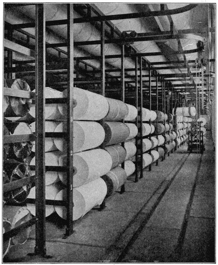 Stock of raw Kodak material