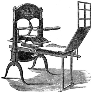 1822 printing press