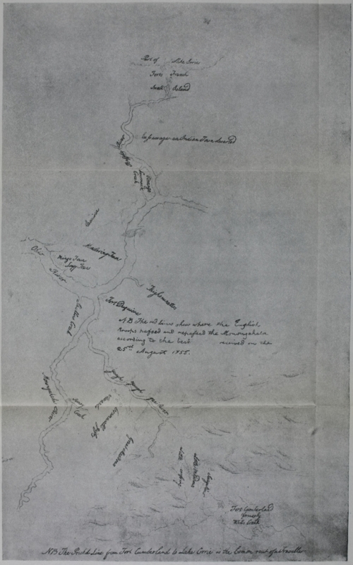 English and French Routes to the Ohio