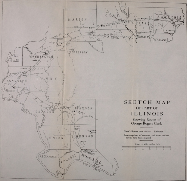 SKETCH MAP OF PART OF ILLINOIS