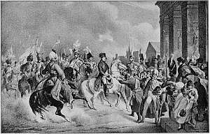 Entry of Napoleon into Berlin