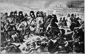 Napoleon at the Battle of Eylau