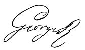 Signature: George R