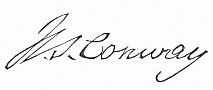 Signature:W. S. Conway