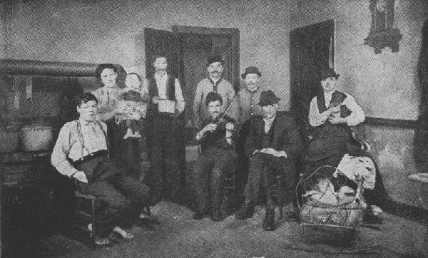 A CASE-WORK AGENCY FOUND FOUR GIRLS AND EIGHTEEN MEN BOARDING WITH THIS POLISH FAMILY IN FOUR ROOMS