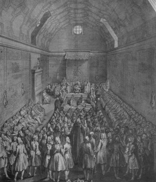 THE HOUSE OF LORDS IN 1742