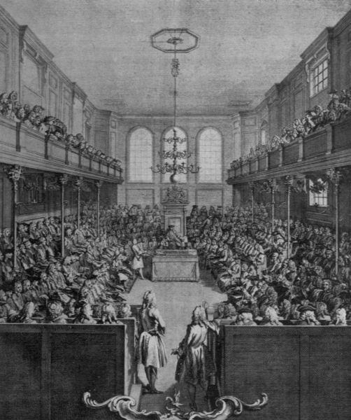 THE HOUSE OF OF COMMONS IN 1742