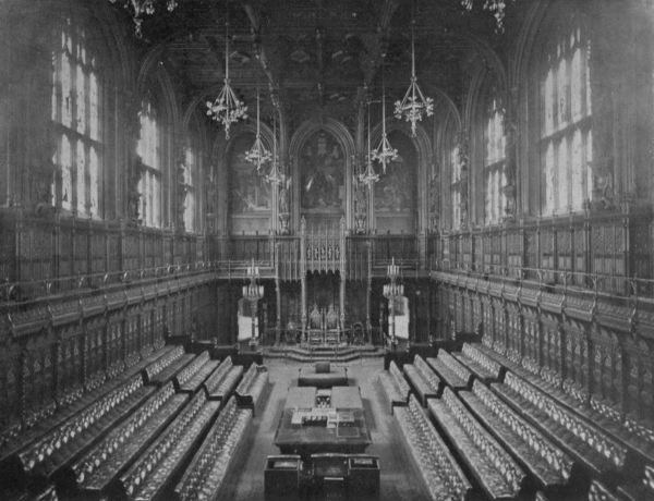 THE HOUSE OF LORDS IN 1910
