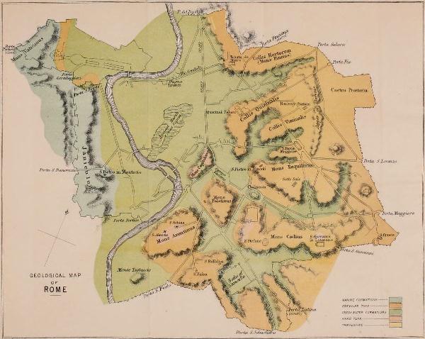 GEOLOGICAL MAP OF ROME