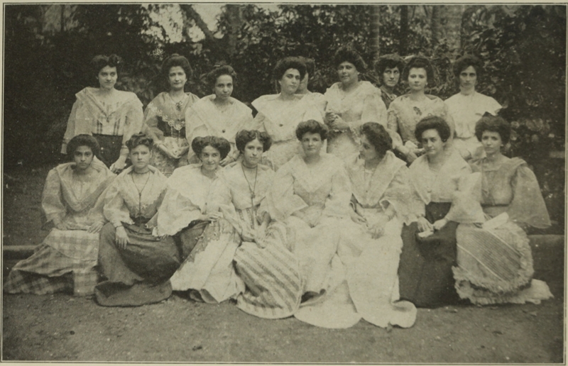 A GROUP OF FILIPINA LADIES.