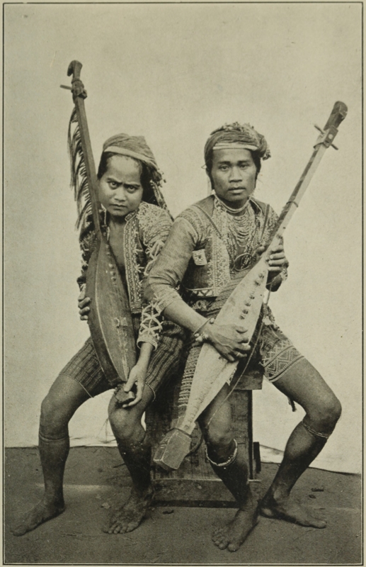 BAGOBOS WITH MUSICAL INSTRUMENTS.