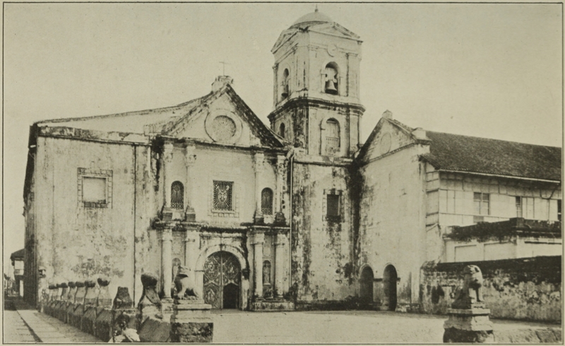 THE OLD AUGUSTINIAN CHURCH, MANILA.