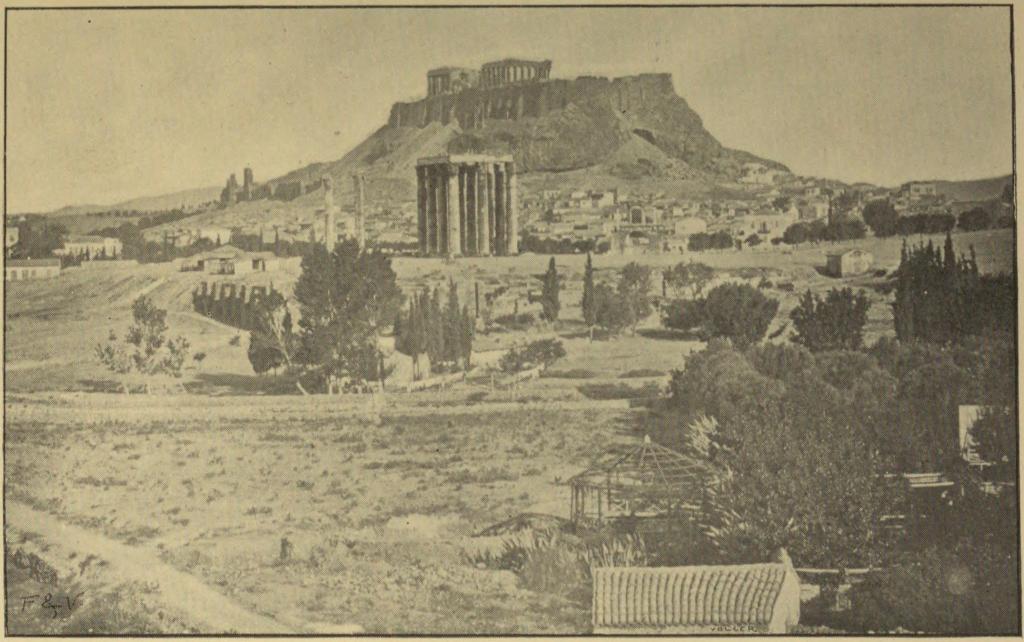 THE ACROPOLIS AT THE PRESENT DAY.