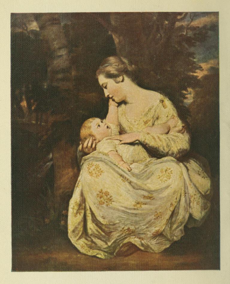 PLATE I.—MRS. HOARE AND CHILD.