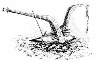 WOODEN PLOUGH-SHARE

(As still commonly used.)