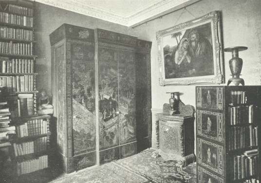 A Corner in ‘The Pines,’ showing the Lacquer
Cabinet