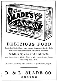 Slade's Cinnamon; Absolutely Pure