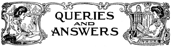 QUERIES
AND
ANSWERS
