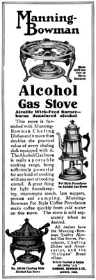 Manning-Bowman Alcohol Gas Stove