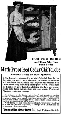 Moth-Proof Red Cedar Chifforobe