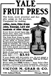 Yale Fruit Press