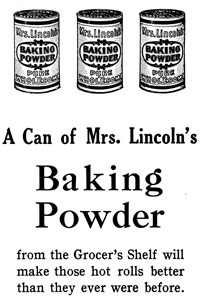Mrs. Lincoln's Baking Powder