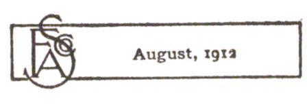 August, 1912
