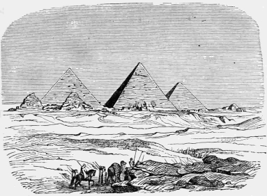 Fig. I.—The Pyramids of Gizeh.