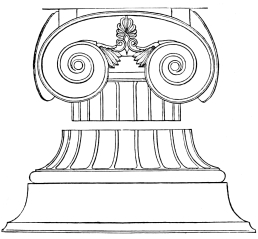 Fig. 165.—Base and Capital from Bassæ.