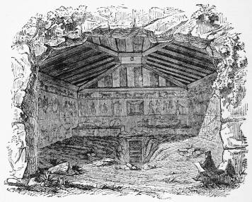 Fig. 255.—Tomb at Corneto.