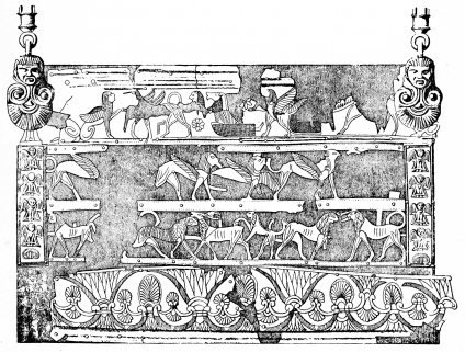 Fig. 294.—Fragment of the Cista Prænestina.