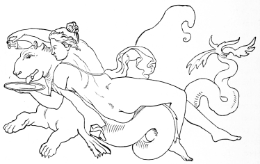 Fig. 308.—Wall-painting from Herculaneum.