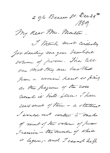 Holmes letter p. 1