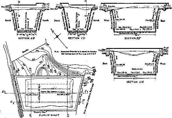 Weehawken Shaft Excavation Fig. 2.