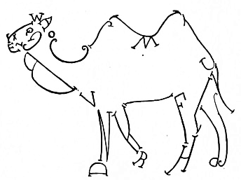 alphabet camel