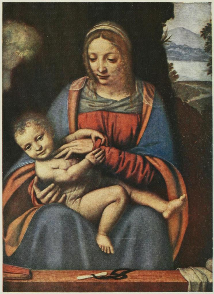 PLATE I.—MADONNA AND CHILD.