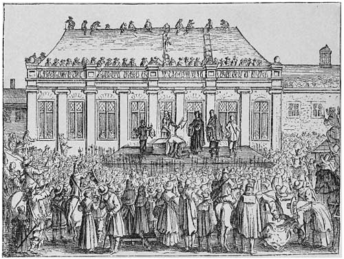Execution of King Charles I.