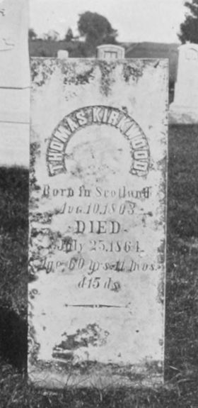 AN OLD GRAVE AT SPRINGVILLE