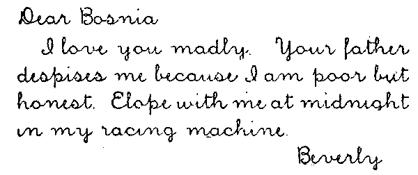 Handwritten text