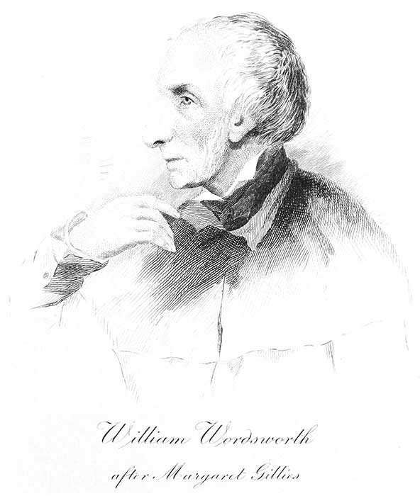 William Wordsworth after Margaret Gillies