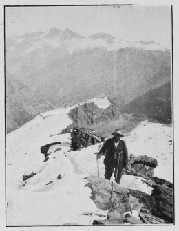 Auguste Gentinetta on the way to the Matterhorn.