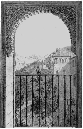 On Stone by T. J. Rawlins from a Sketch by Capt C. R. Scott.
R. Martin lithog., 26, Long Acre.
THE GENERALIFE, PALACE AND VALLEY OF THE DARRO.
FROM A WINDOW IN THE ALHAMBRA.
Published by Henry Colbu¿rn, 13, G.t Marlborough St.